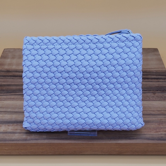 Rachel Zoe Handbags - Rachel Zoe Lavender Woven Clutch